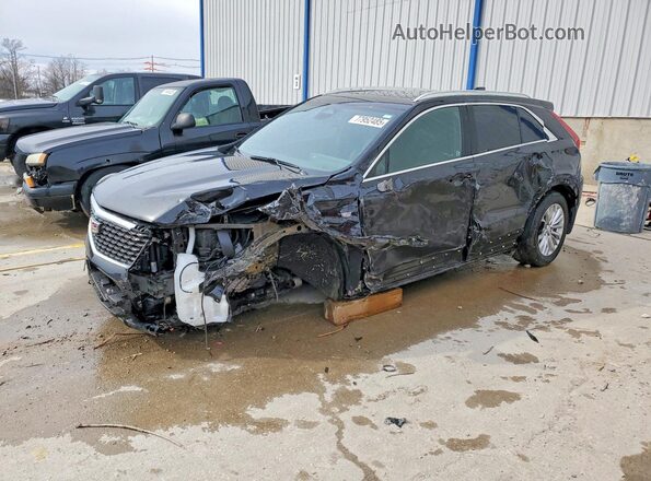 1GYFZBR44RF199057 2024 CADILLAC XT4 Черный Передняя левая четверть