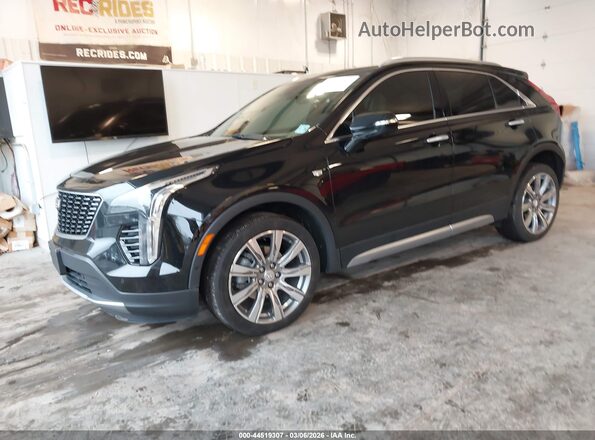 1GYFZDR42PF202451 2023 CADILLAC XT4 Черный Передняя левая четверть