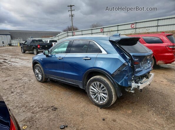 1GYFZDR46SF157605 2025 CADILLAC XT4 Синий Задняя левая четверть