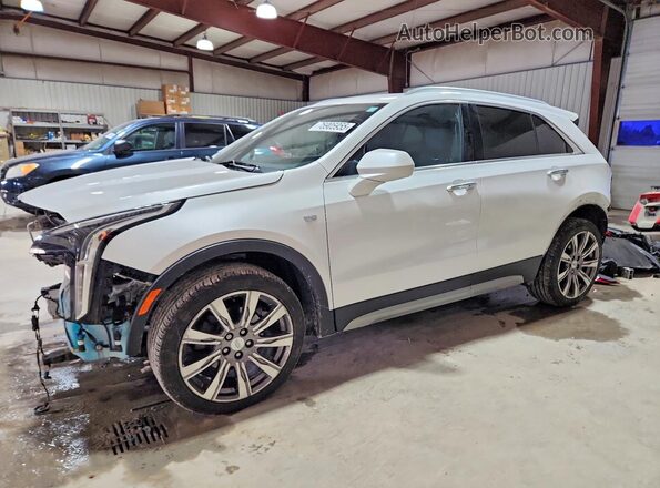1GYFZDR47KF183887 2019 CADILLAC XT4 White Առջևի ձախ երեք քառորդ տեսարան