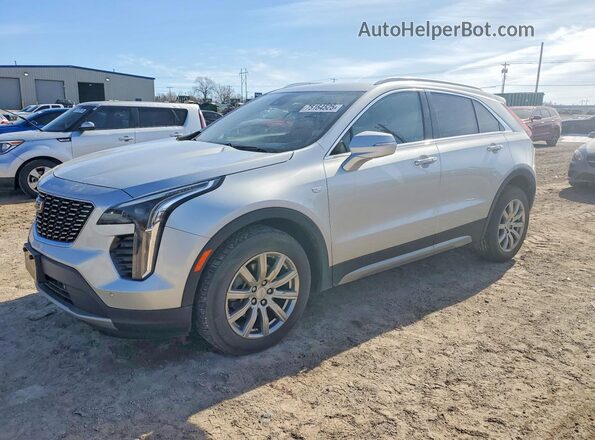 1GYFZDR48NF110029 2022 CADILLAC XT4 Серебряный Передняя левая четверть