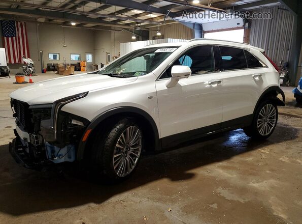 1GYFZDR49SF161311 2025 CADILLAC XT4 Белый Передняя левая четверть