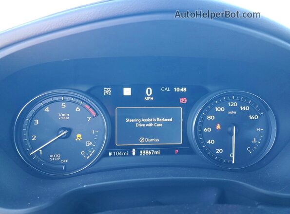 1GYFZDR4XNF131075 2022 CADILLAC XT4 Черный Вид щитка приборов