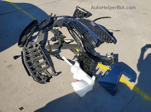 1GYFZDR4XSF154223 2025 CADILLAC XT4 Blue Vista de la etiqueta del VIN
