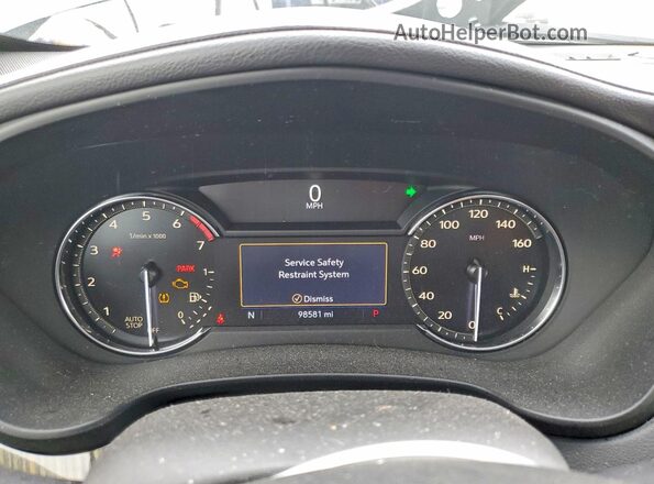 1GYFZER43KF159656 2019 CADILLAC XT4 Угольный Вид щитка приборов