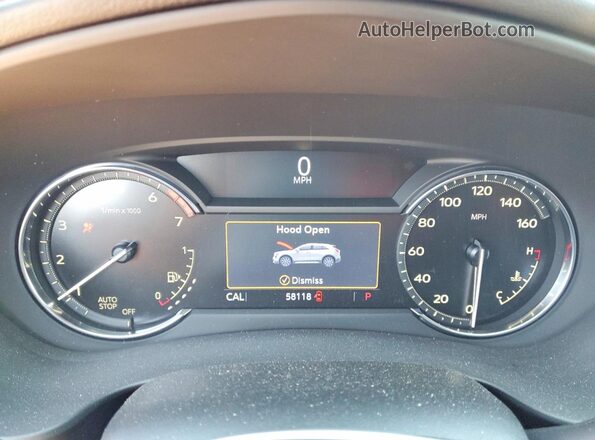 1GYFZER44LF116851 2020 CADILLAC XT4 Красный Вид щитка приборов
