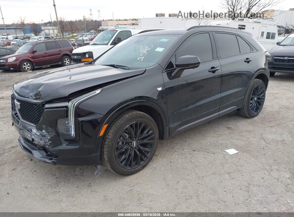 1GYFZER47SF111464 2025 CADILLAC XT4 Черный Передняя левая четверть