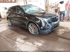 2021 Cadillac Xt4 Awd Sport Черный vin: 1GYFZFR43MF047559