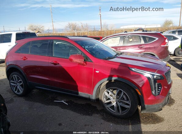 1GYFZFR45LF128626 2020 CADILLAC XT4 Red Widok wnętrza 360 stopni