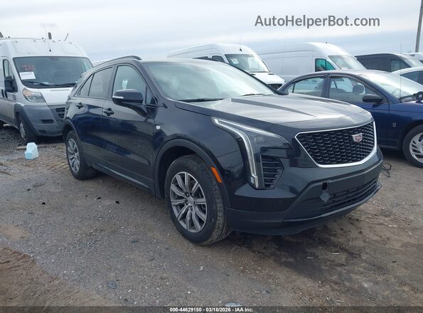 1GYFZFR47PF133610 2023 CADILLAC XT4 Черный Передняя правая четверть