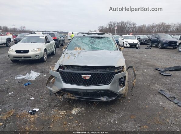 1GYFZFR48RF102708 2024 CADILLAC XT4 Gray Widok deski rozdzielczej