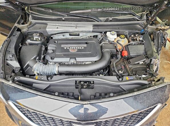 1GYFZFR4XNF126194 2022 CADILLAC XT4 Черный Вид подкапотного пространства