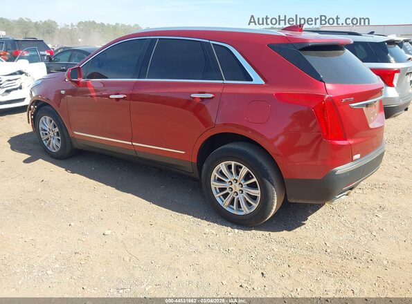 1GYKNARS5KZ278874 2019 CADILLAC XT5 Красный Задняя левая четверть