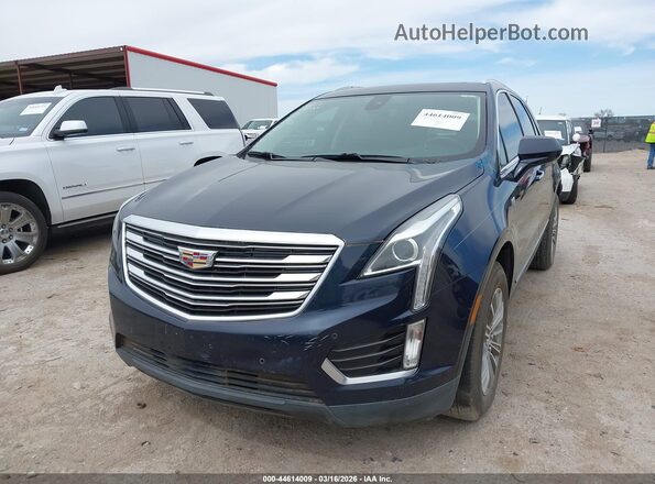 1GYKNBRS6HZ213580 2017 CADILLAC XT5 Dark Blue Передняя левая четверть