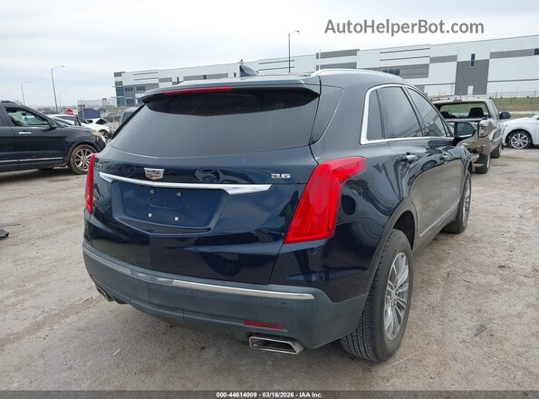 1GYKNBRS6HZ213580 2017 CADILLAC XT5 Dark Blue Задняя правая четверть