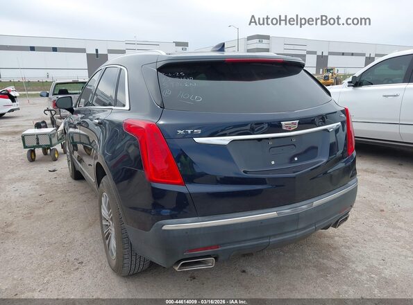 1GYKNBRS6HZ213580 2017 CADILLAC XT5 Dark Blue Задняя левая четверть