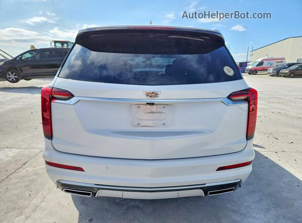1GYKPCRS7MZ121453 2021 CADILLAC OTHER White Հետևի տեսք