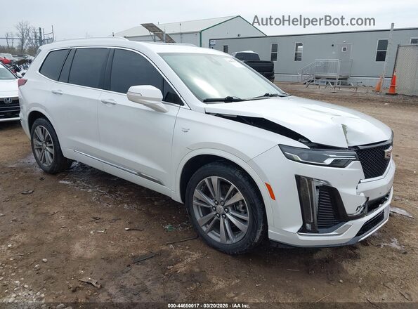 1GYKPCRS8MZ139640 2021 CADILLAC OTHER Белый Передняя правая четверть
