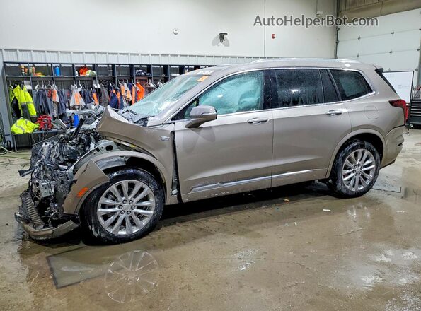 1GYKPDRS3PZ112825 2023 CADILLAC OTHER Желто-коричневый Передняя левая четверть