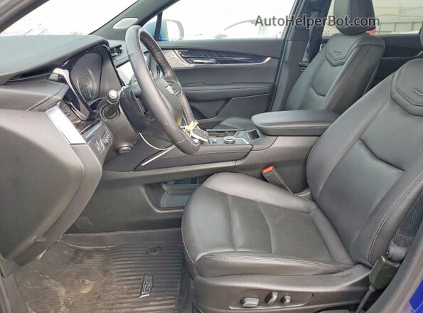 1GYKPDRS3SZ102501 2025 CADILLAC OTHER Синий Вид салона спереди