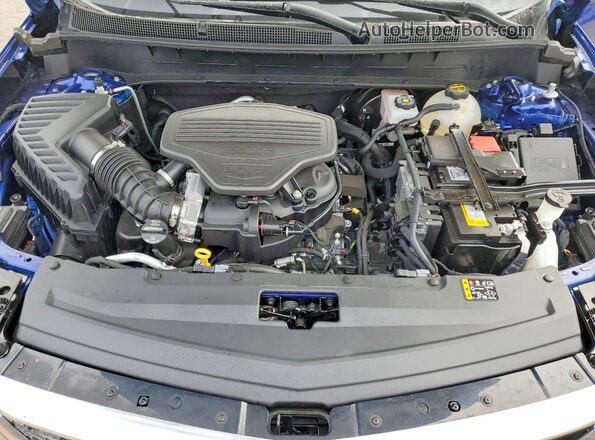 1GYKPDRS3SZ102501 2025 CADILLAC OTHER Синий Вид задней части салона