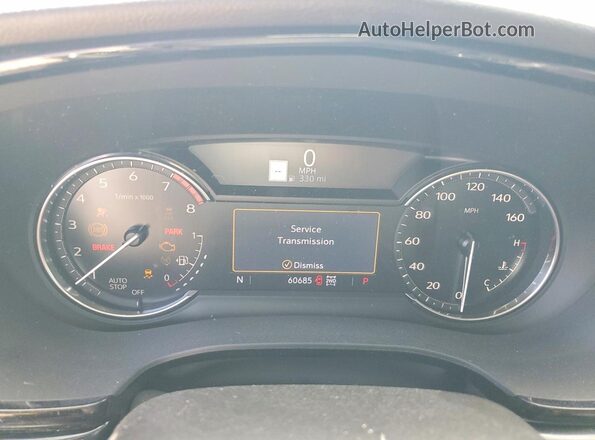 1GYKPDRS8NZ106919 2022 CADILLAC OTHER White Вид щитка приладів