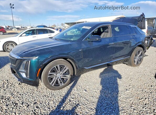 1GYKPRRL0SZ306758 2025 CADILLAC OTHER Зеленый Передняя левая четверть