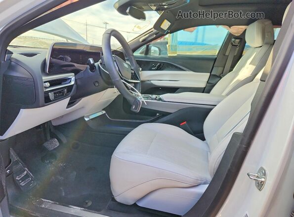 1GYKPURL3SZ314436 2025 CADILLAC OTHER Белый Вид салона спереди