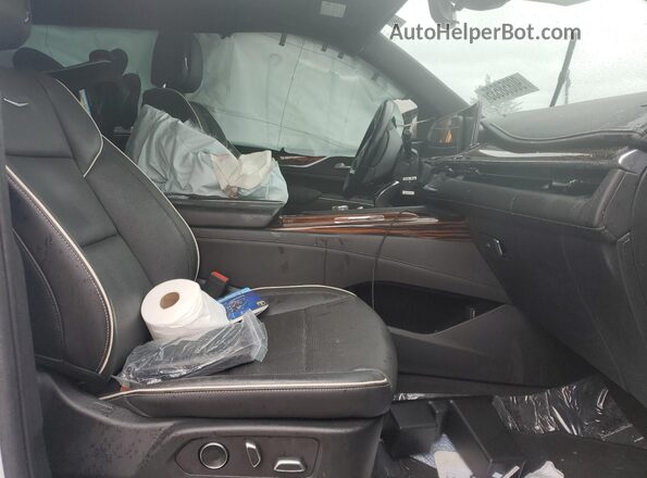 1GYS3BKL6PR381159 2023 CADILLAC ESCALADE Белый Вид салона спереди