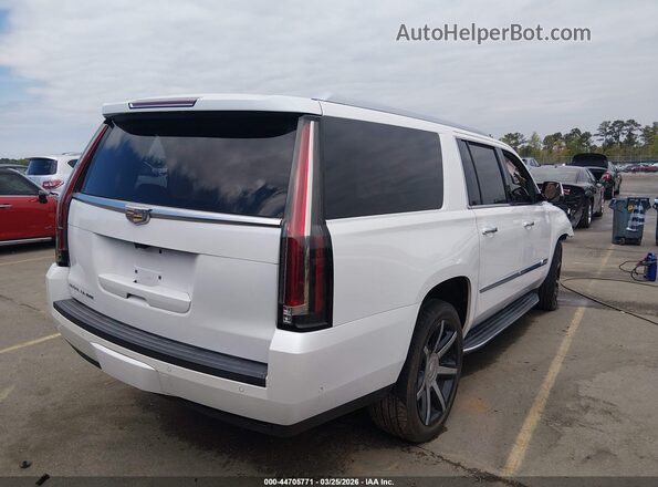1GYS3JKJ5HR201633 2017 CADILLAC ESCALADE Белый Задняя правая четверть