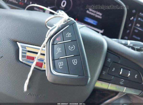 1GYS4BKL6PR503774 2023 CADILLAC ESCALADE White Dashboard view