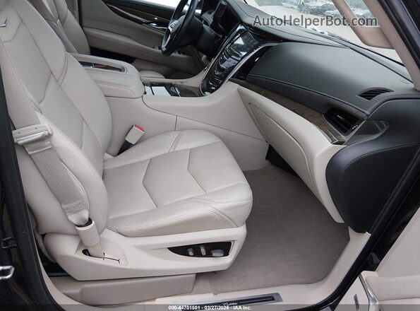 1GYS4CKJ3LR122382 2020 CADILLAC ESCALADE Серый Вид салона спереди