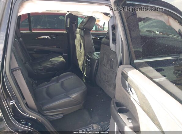 1GYS4DKJ7GR368587 2016 CADILLAC ESCALADE Black Widok naklejki z numerem VIN