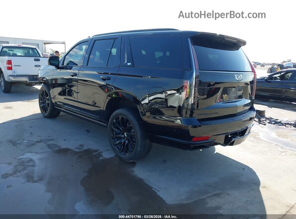 1GYS4FKL2PR526184 2023 CADILLAC ESCALADE Черный Задняя левая четверть