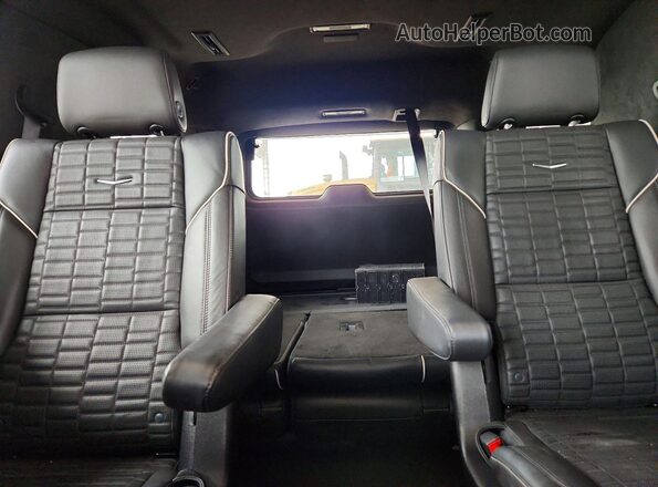 1GYS4GKL0PR277759 2023 CADILLAC ESCALADE Black Vista de los asientos traseros
