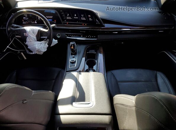 1GYS4JKL9PR169475 2023 CADILLAC ESCALADE Black Vista del salpicadero