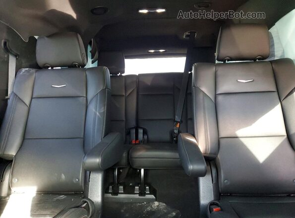1GYS4JKL9PR169475 2023 CADILLAC ESCALADE Black Vista de los asientos traseros
