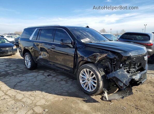 1GYS4JKL9PR169475 2023 CADILLAC ESCALADE Black Delantero derecho