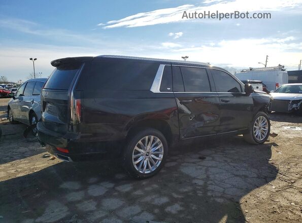 1GYS4JKL9PR169475 2023 CADILLAC ESCALADE Black Trasero derecho