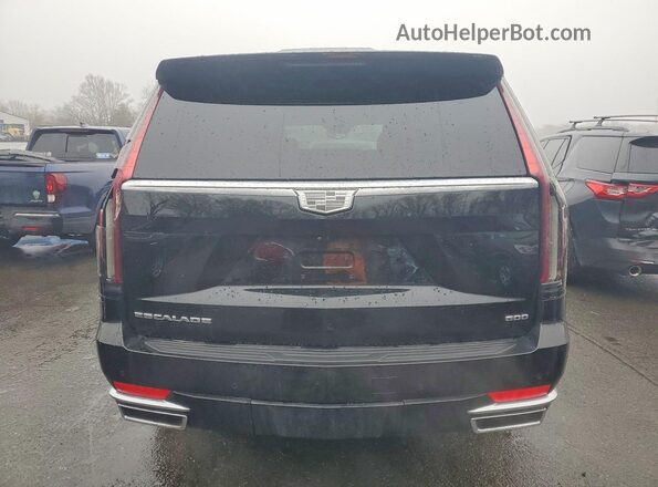 1GYS4KKL2NR268917 2022 CADILLAC ESCALADE Black Vista trasera