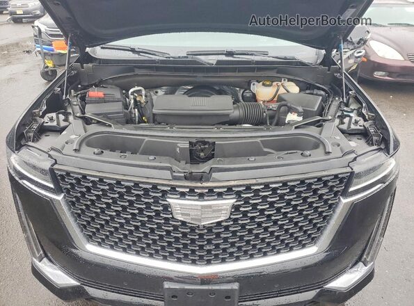 1GYS4KKL2NR268917 2022 CADILLAC ESCALADE Black Vista del compartimento del motor