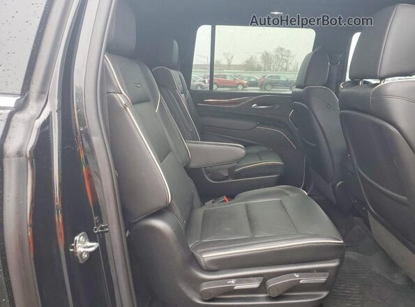 1GYS4KKL2NR268917 2022 CADILLAC ESCALADE Black Vista interior trasera