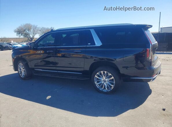 1GYS4KKT2PR460955 2023 CADILLAC ESCALADE Black Trasero izquierdo