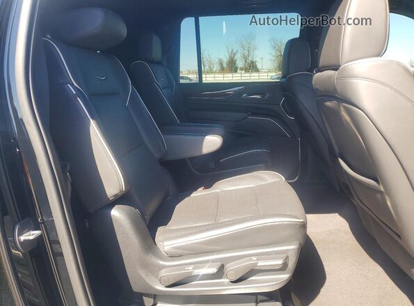1GYS4KKT2PR460955 2023 CADILLAC ESCALADE Black Vista interior trasera