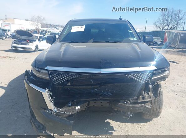 1GYS4LKL5PR243213 2023 CADILLAC ESCALADE Черный Вид щитка приборов