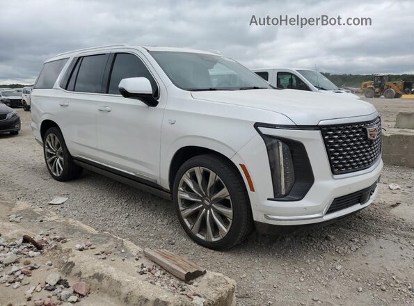 1GYS9CRL5SR110709 2025 CADILLAC ESCALADE Белый Передняя правая четверть