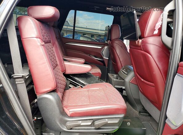 1GYS9FRL0SR326274 2025 CADILLAC ESCALADE Черный Вид задней части салона