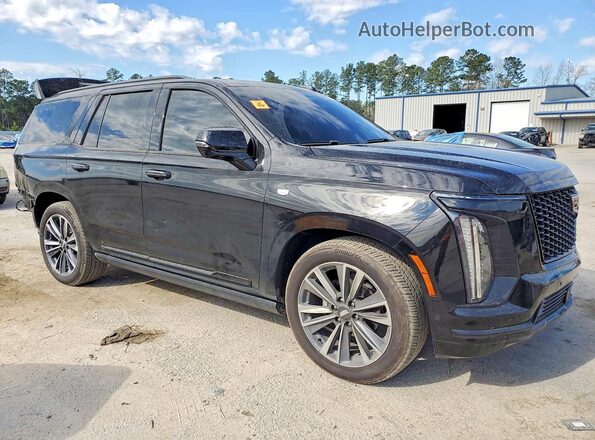 1GYS9FRL0SR326274 2025 CADILLAC ESCALADE Черный Передняя правая четверть