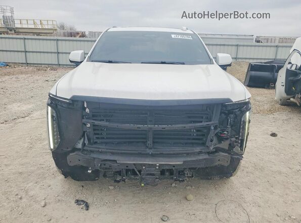 1GYS9GRL7SR111965 2025 CADILLAC ESCALADE Белый Вид спереди