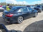 2016 Honda Accord Lx Черный vin: 1HGCR2F30GA022053